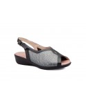 Sandalias Mujer Piel Negro 496 496 49,95 €