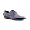 Men's Patent Leather Shoes with Corduroy Details, Lace-Up, Leather Sole 500969,95 €