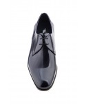Men's Patent Leather Shoes with Corduroy Details, Lace-Up, Leather Sole 500969,95 €