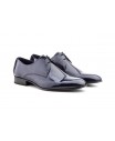 Men's Patent Leather Shoes with Corduroy Details, Lace-Up, Leather Sole 500969,95 €