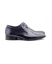 Men's Patent Leather Shoes with Corduroy Details, Lace-Up, Leather Sole 500969,95 €