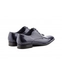Men's Patent Leather Shoes with Corduroy Details, Lace-Up, Leather Sole 500969,95 €
