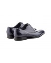 Men's Patent Leather Shoes with Corduroy Details, Lace-Up, Leather Sole 500969,95 €