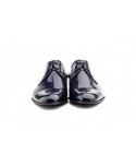 Men's Patent Leather Shoes with Corduroy Details, Lace-Up, Leather Sole 500969,95 €