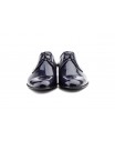 Men's Patent Leather Shoes with Corduroy Details, Lace-Up, Leather Sole 500969,95 €