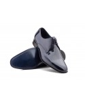 Men's Patent Leather Shoes with Corduroy Details, Lace-Up, Leather Sole 500969,95 €