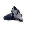 Men's Patent Leather Shoes with Corduroy Details, Lace-Up, Leather Sole 500969,95 €