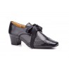 Zapatos Mujer Piel Negro Lazo 5020 54,95 €