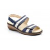 Women's Leather Sandals Taupe Removable Insole Non-Slip 5050 Relax49,95 €