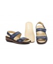 Women's Leather Sandals Taupe Removable Insole Non-Slip 5050 Relax49,95 €