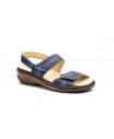 Women's Leather Sandals Taupe Removable Insole Non-Slip 5050 Relax49,95 €