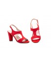 Zapatos Mujer Suede Rojo 51001 49,95 €
