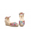 Women's Espadrille Woven Print Wedge 54530344,95 €
