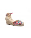 Women's Espadrille Woven Print Wedge 54530344,95 €
