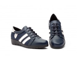 Deportivos Mujer Piel Marino 5599 54,95 €