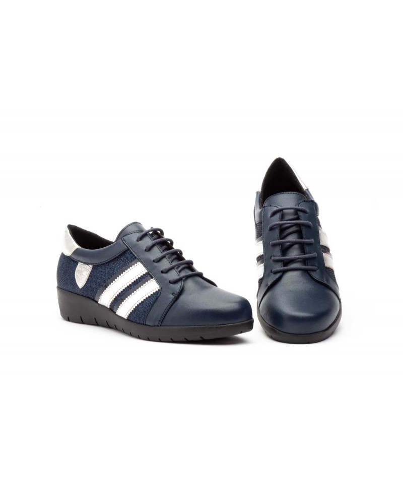 Deportivos Mujer Piel Marino 5599 54,95 €