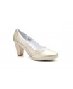 Women's Platinum Leather Shoes 588349,95 €
