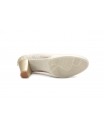 Women's Platinum Leather Shoes 588349,95 €