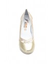 Women's Platinum Leather Shoes 588349,95 €