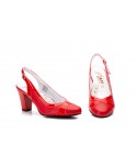 Women's Red Leather Shoes 596654,95 €