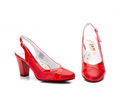 Women's Red Leather Shoes 596654,95 €
