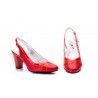 Women's Red Leather Shoes 596654,95 €