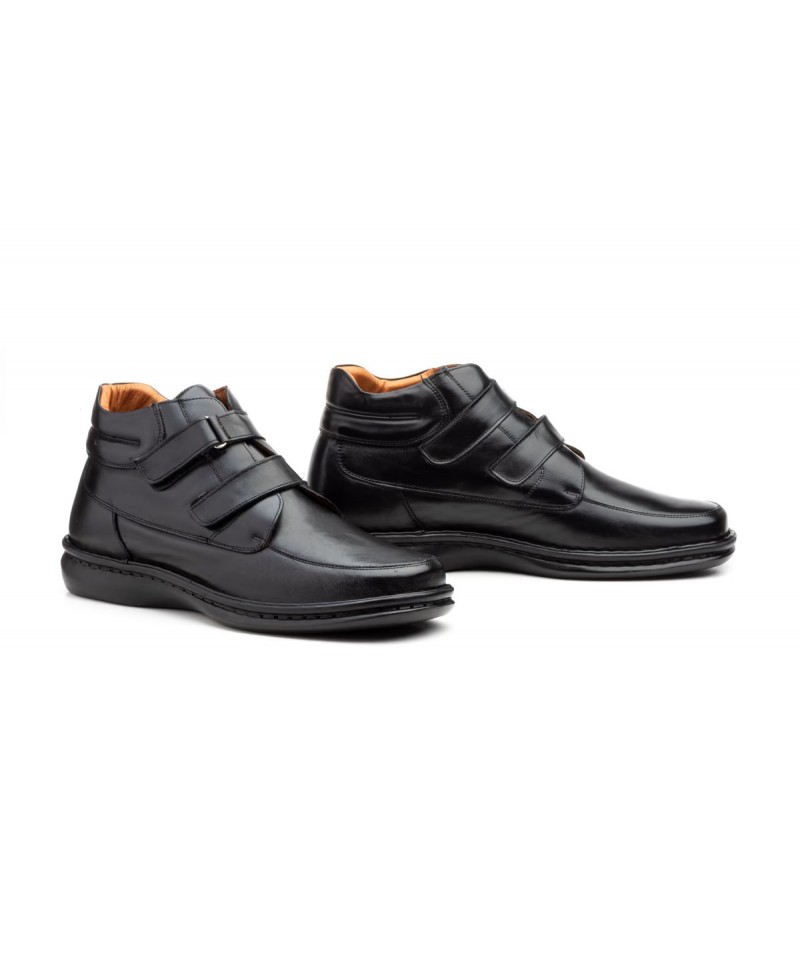 Botín Hombre Piel Cierre Tipo Velcro Tallas Grandes 60109 XXL 74,95 €
