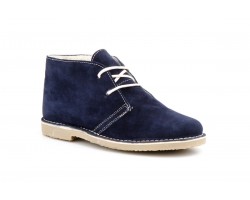 Botines Pisa Mierdas Hombre Piel Serraje Marino Cordones Borreguillo Cosido Billi 6012 44,95 €