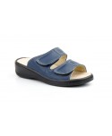 Anatomical Clog Women Leather Beige Removable Insole Velcro 60744,95 €