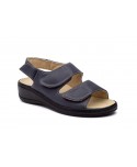 Zueco Anatómico Mujer Piel Marino Plantilla Extraíble 613 44,95 €
