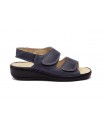 Zueco Anatómico Mujer Piel Marino Plantilla Extraíble 613 44,95 €