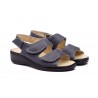 Zueco Anatómico Mujer Piel Marino Plantilla Extraíble 613 44,95 €