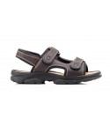 Brown Leather Men's California Sandal Special Size Morxiva 7001 XXL44,95 €
