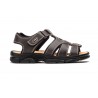 Brown Leather Men's California Sandal Morxiva 701349,95 €