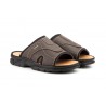 Sandalias Hombre Pala Piel Marrón 7016 44,95 €