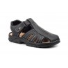 Sandalia Californiana Bio Hombre Piel Negro Morxiva 7018 44,95 €