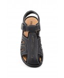 Sandalia Californiana Bio Hombre Piel Negro Morxiva 7018 44,95 €