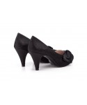 Women's Black Satin Shoes 72002554,95 €