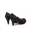 Women's Black Satin Shoes 72002554,95 €