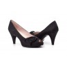 Women's Black Satin Shoes 72002554,95 €