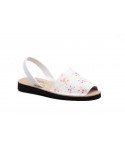 Menorquinas Mujer Piel Flores 7706 44,95 €