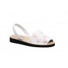 Menorquinas Mujer Piel Flores 7706 44,95 €