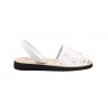 Menorquinas Mujer Piel Flores 7706 44,95 €