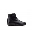 Women's Ankle Boot Black Leather Shearling 774154,95 €