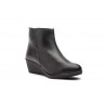 Women's Ankle Boot Black Leather Wedge 774259,95 €