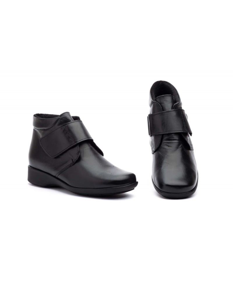 Botines Mujer Piel Negro Cuña 801 49,95 €