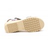 Women's Leather Sandals Red Multi Adhesive Strap AE-165144,95 €