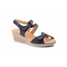 Women's Leather Sandals with Jute Wedge AE-345444,95 €