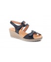 Women's Leather Sandals with Jute Wedge AE-345444,95 €