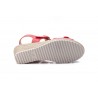 Women's Leather Sandals with Jute Wedge AE-345444,95 €